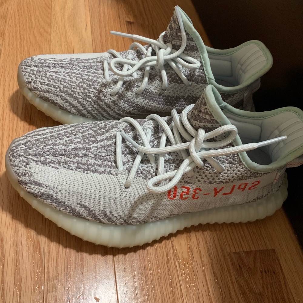 Yeezy Boost 350 V2 Blue Tint with SOLES